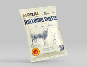 M-P.O.AI | Π.Ο.ΑΙ - Dairy Product, Halloumi Cheese - Sheep Milk 250g (Mockup)
